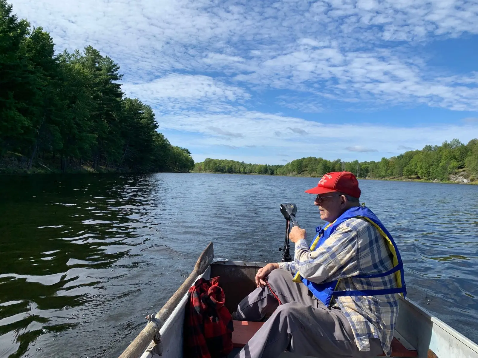 Jim at lake