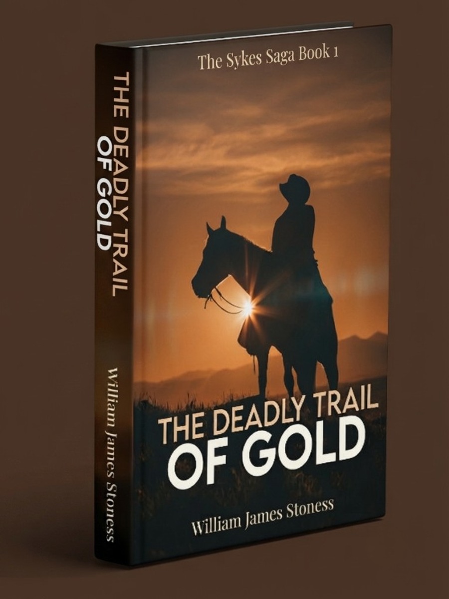 The Deadly Trail of Gold Novel Cover