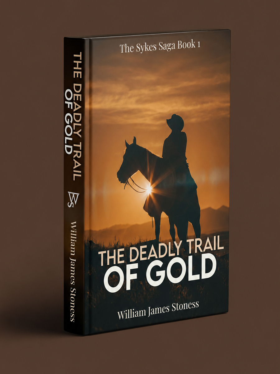The Deadly Trail of Gold Novel Cover