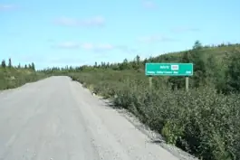 TransLabrador Highway road sign