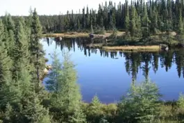 Blue pond, Labrador
