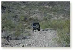 Bumping along an Arizona Trail