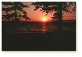 Sunset, Prince Albert NP, Saskatchewan
