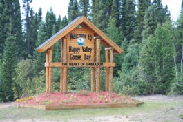 Goose Bay sign