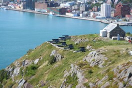 cannons on Signal Hill